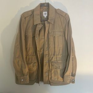 Tan Jacket by Gap.